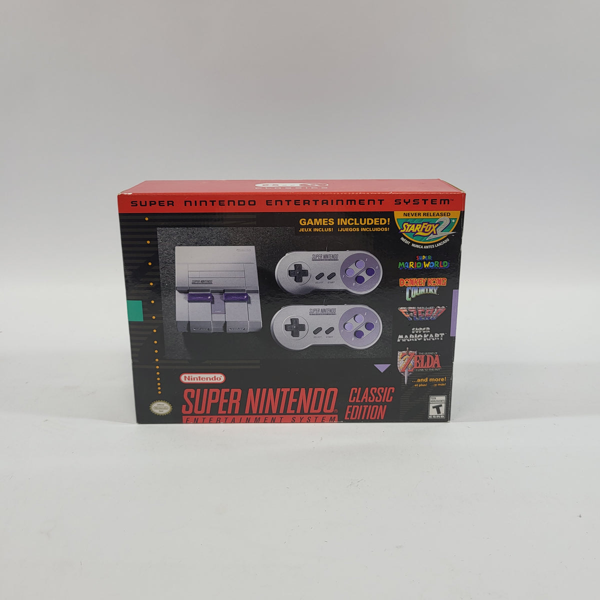 Nintendo SNES Classic Edition Console Gaming System CLV-201 Gray