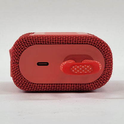 JBL Go 3 Portable Wireless Bluetooth Speaker Red  JBLGO3REDAM