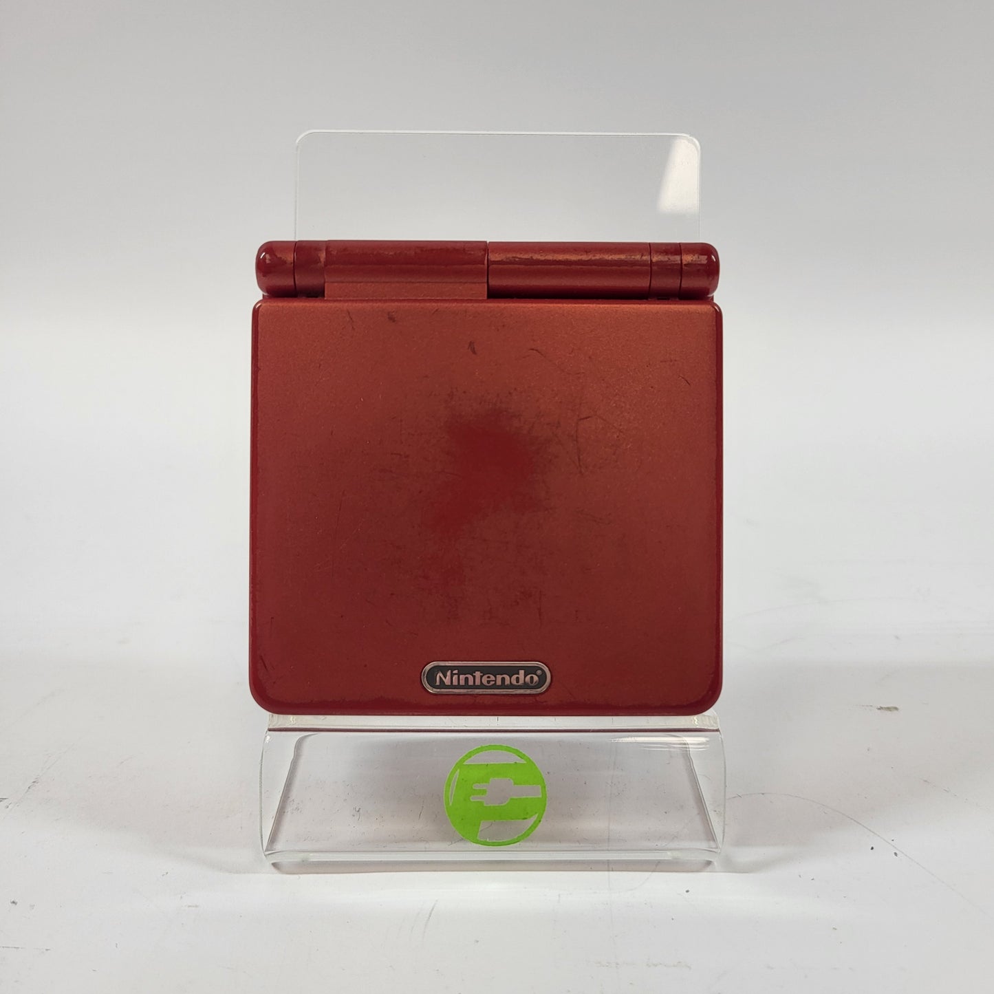 Nintendo Game Boy Advance SP Handheld Game Console AGS-001 Flame Red