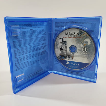 Assassin's Creed III Remastered (Sony PlayStation 4 PS4, 2013)