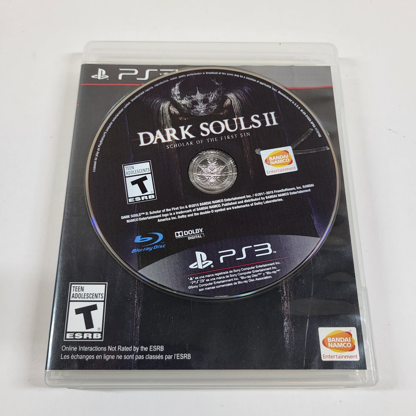 Dark Souls II: Scholar of the First Sin (Sony PlayStation 3 PS3, 2015)