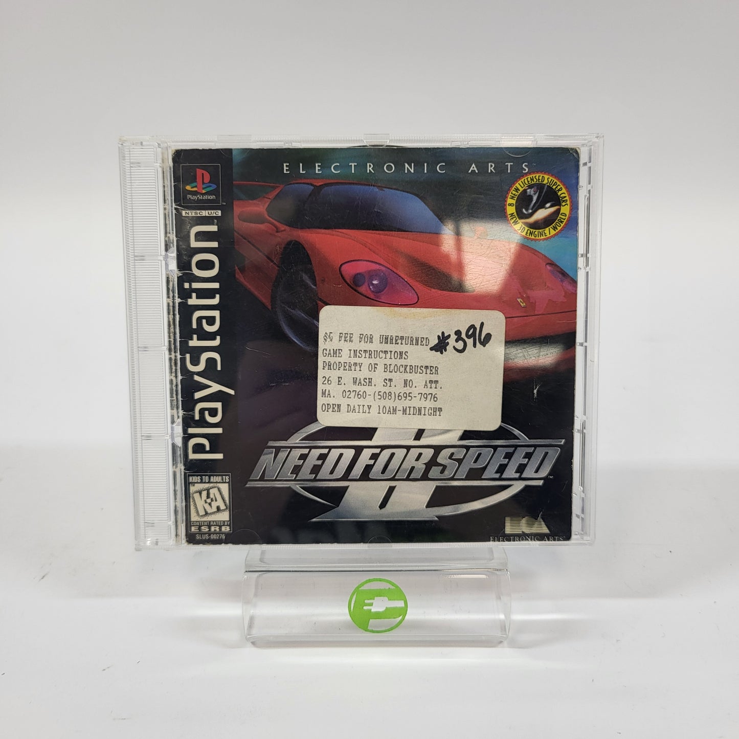 Need for Speed 2 (Sony PlayStation 1 PS1, 1997)