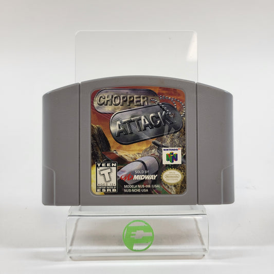 Chopper Attack (Nintendo 64 N64, 1998) Cartridge Only