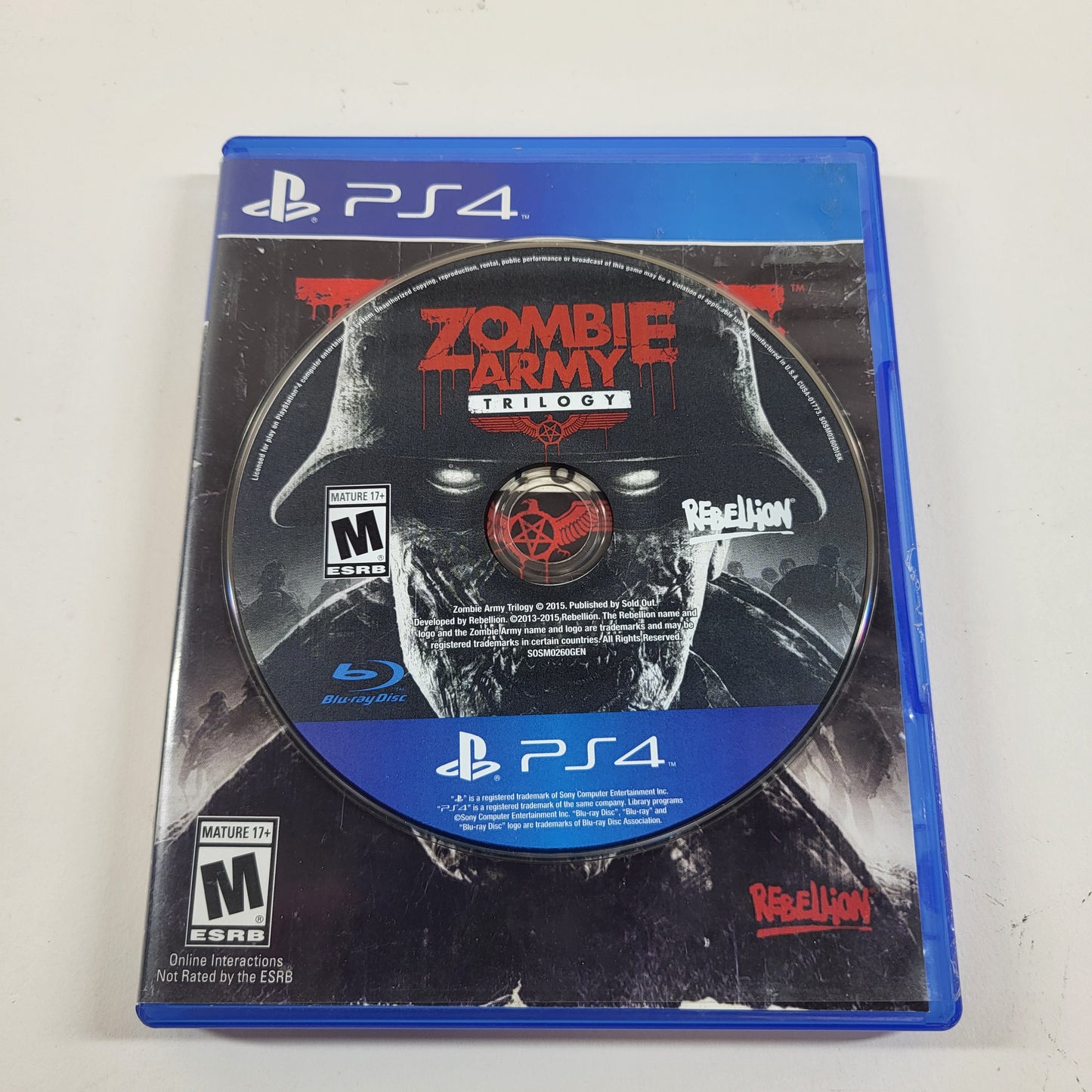 Zombie Army Trilogy (Sony PlayStation 4 PS4, 2015)