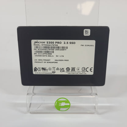 Micron 2.5" 5300 PRO 2TB SATA III 6Gbps SSD MTFDDAK1T9TDS-1AW1ZABYY