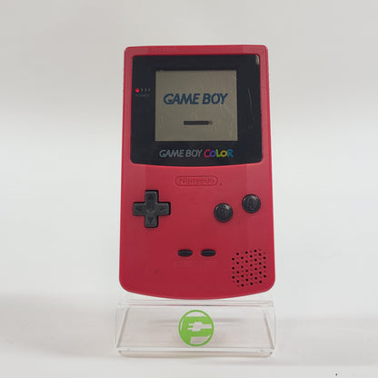 Nintendo Game Boy Color Handheld Game Console Only CGB-001 Strawberry READ