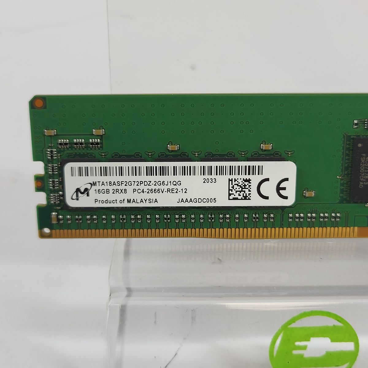 2 Micron 2033 16GB (1x16GB) RAM DDR4 2666MHz