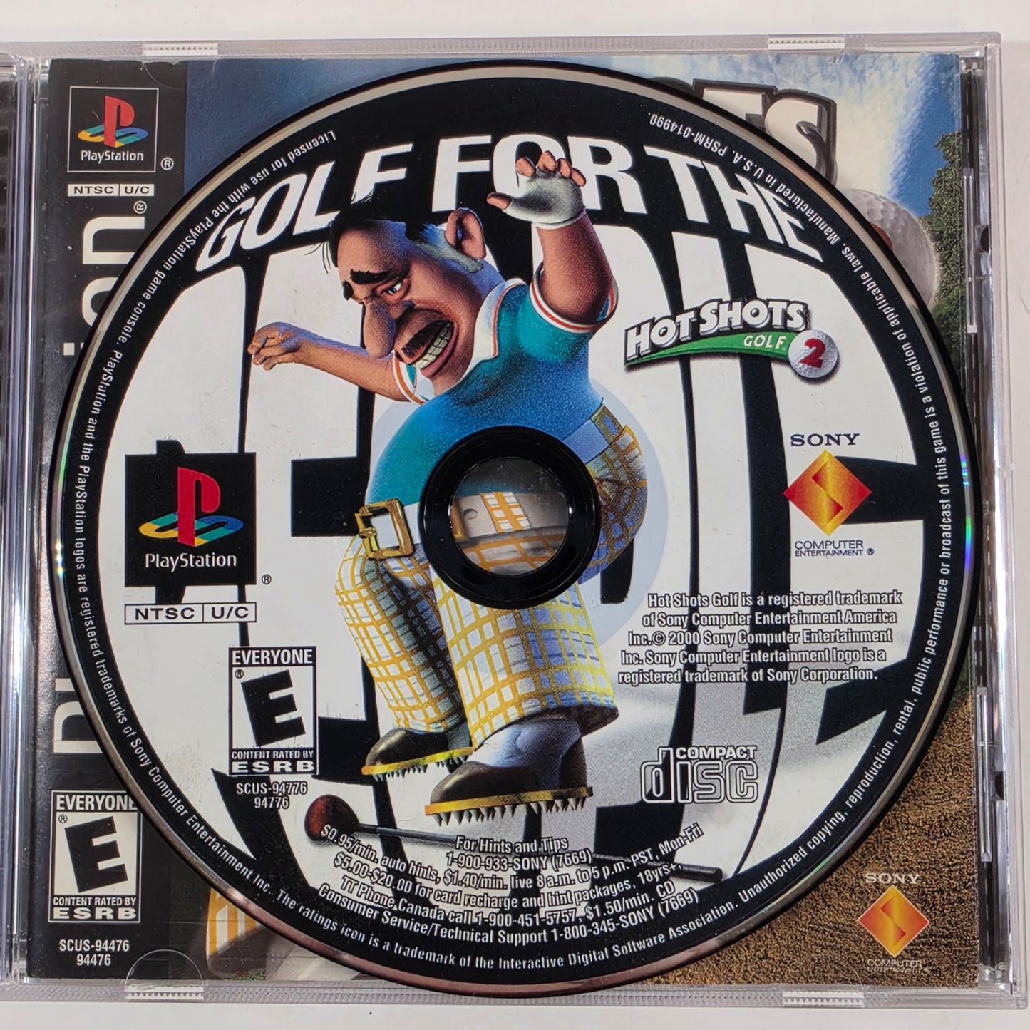 Hot Shots Golf 2 (Sony PlayStation 1 PS1, 2000)