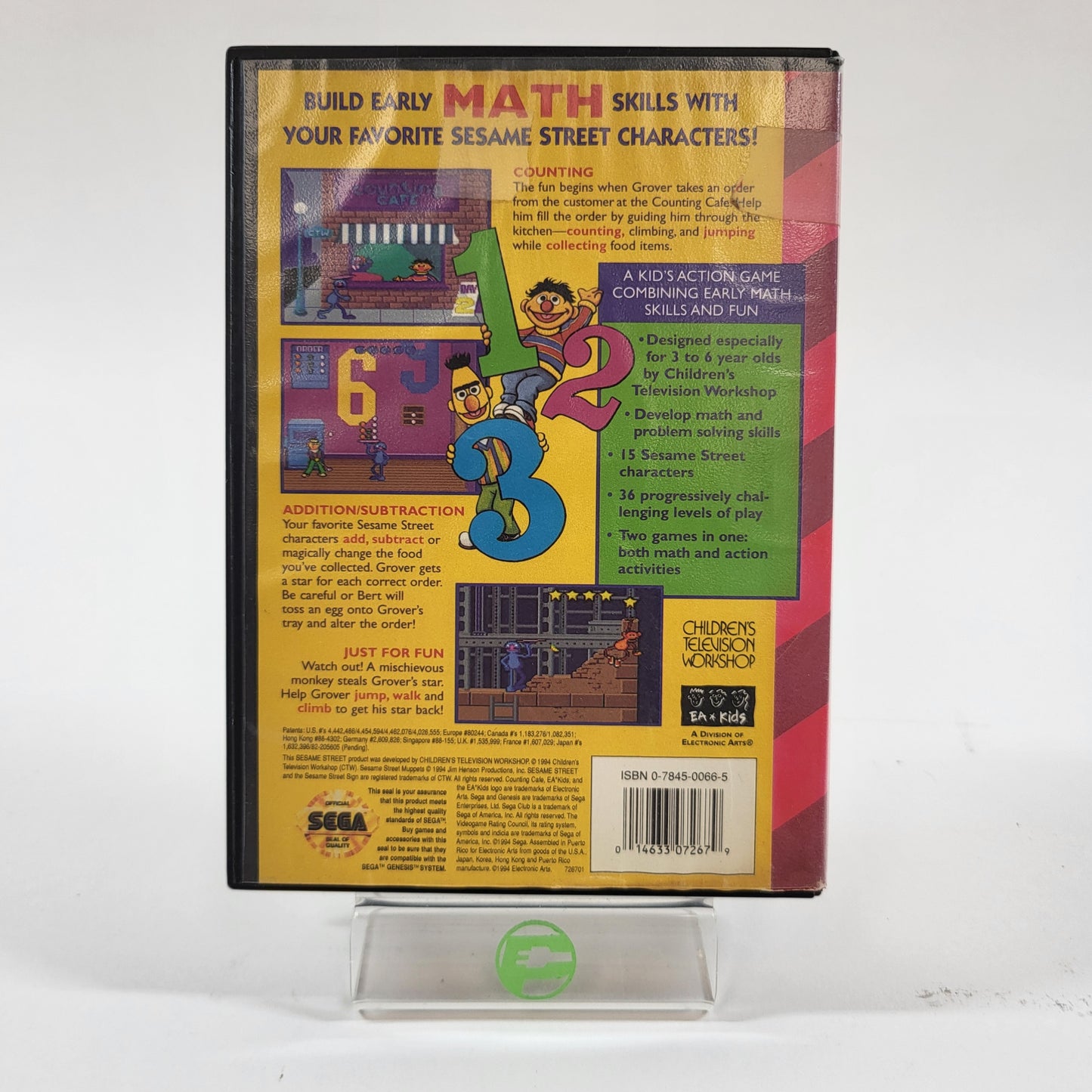 Sesame Street Counting Cafe (Sega Genesis, 1994)