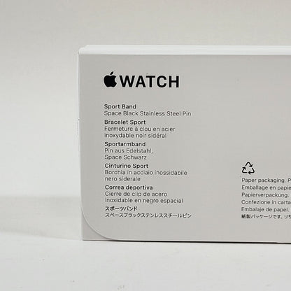 New Unlocked Apple Watch Series 11 46MM Jet Black Aluminum Space Black Band