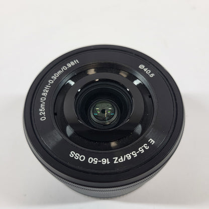 Sony E PZ 16-50mm OSS f/3.5-5.6 E E-Mount  APS-C SELP1650 Auto & Manual Lens