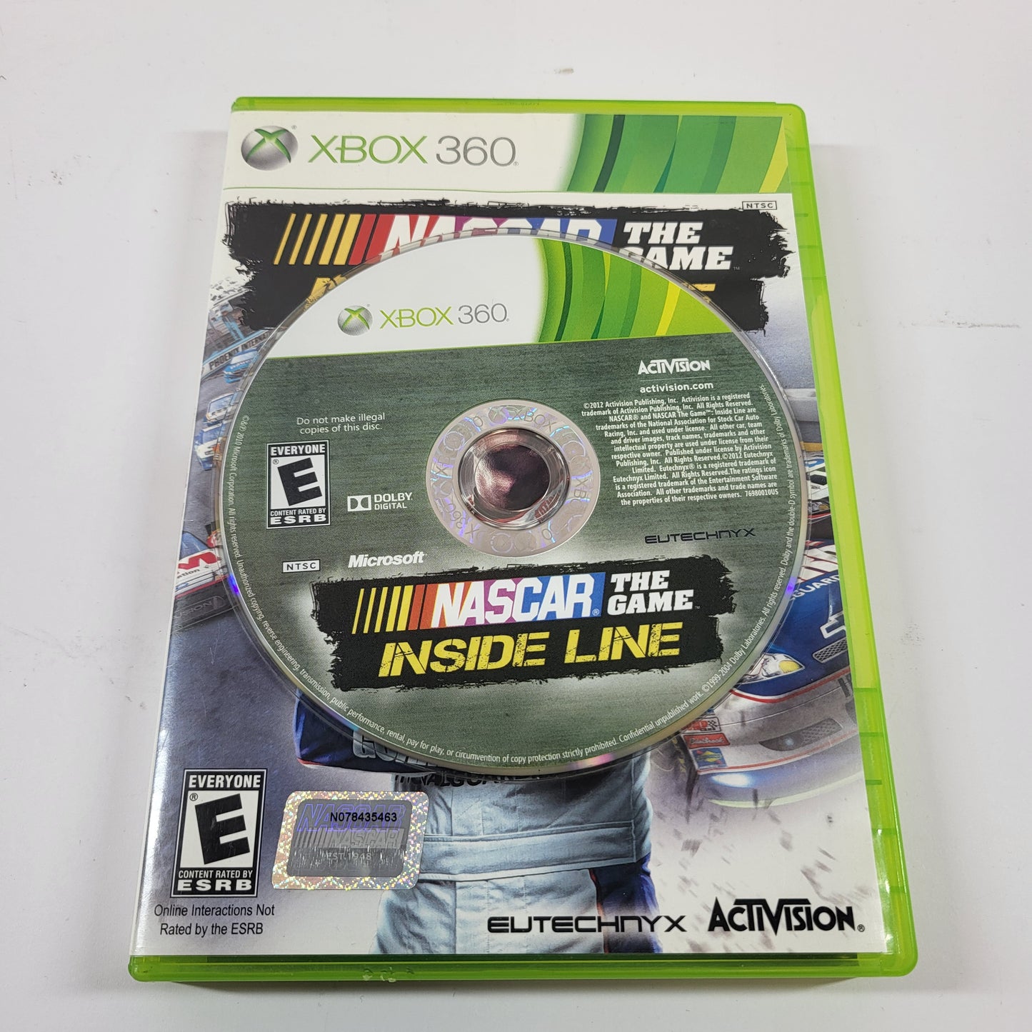 NASCAR The Game: Inside Line (Microsoft Xbox 360, 2012)