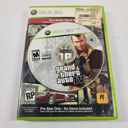 Grand Theft Auto IV (Microsoft Xbox 360, 2008)