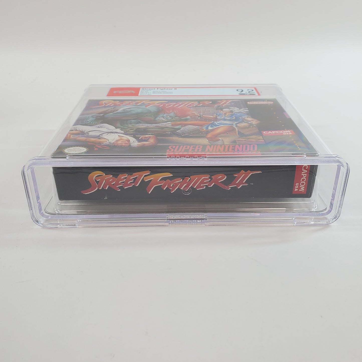 Street Fighter II (Super Nintendo SNES, 1992) PSA 9.2 CIB