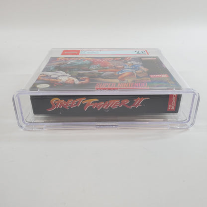 Street Fighter II (Super Nintendo SNES, 1992) PSA 9.2 CIB