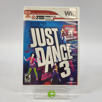 Just Dance 3 [Target Edition] (Nintendo Wii, 2011)
