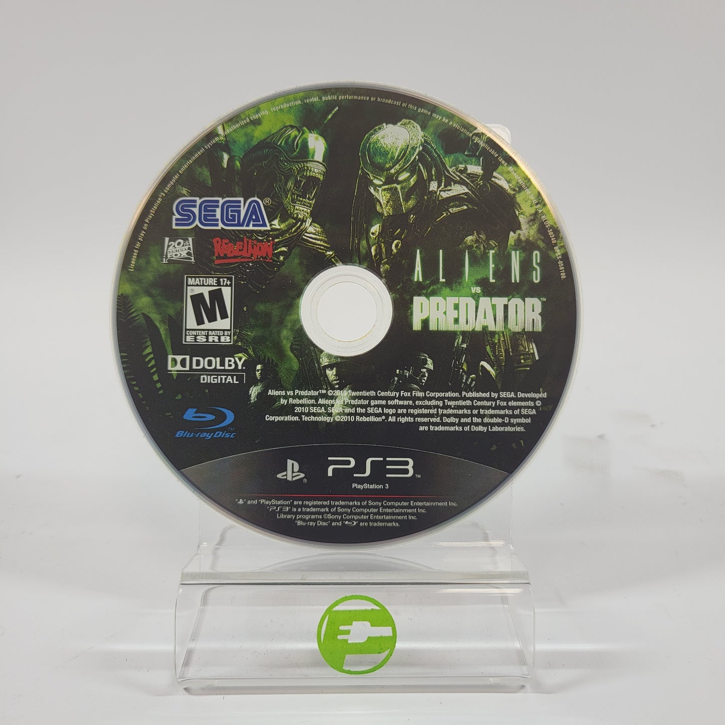Aliens vs. Predator (Sony PlayStation 3 PS3, 2010)