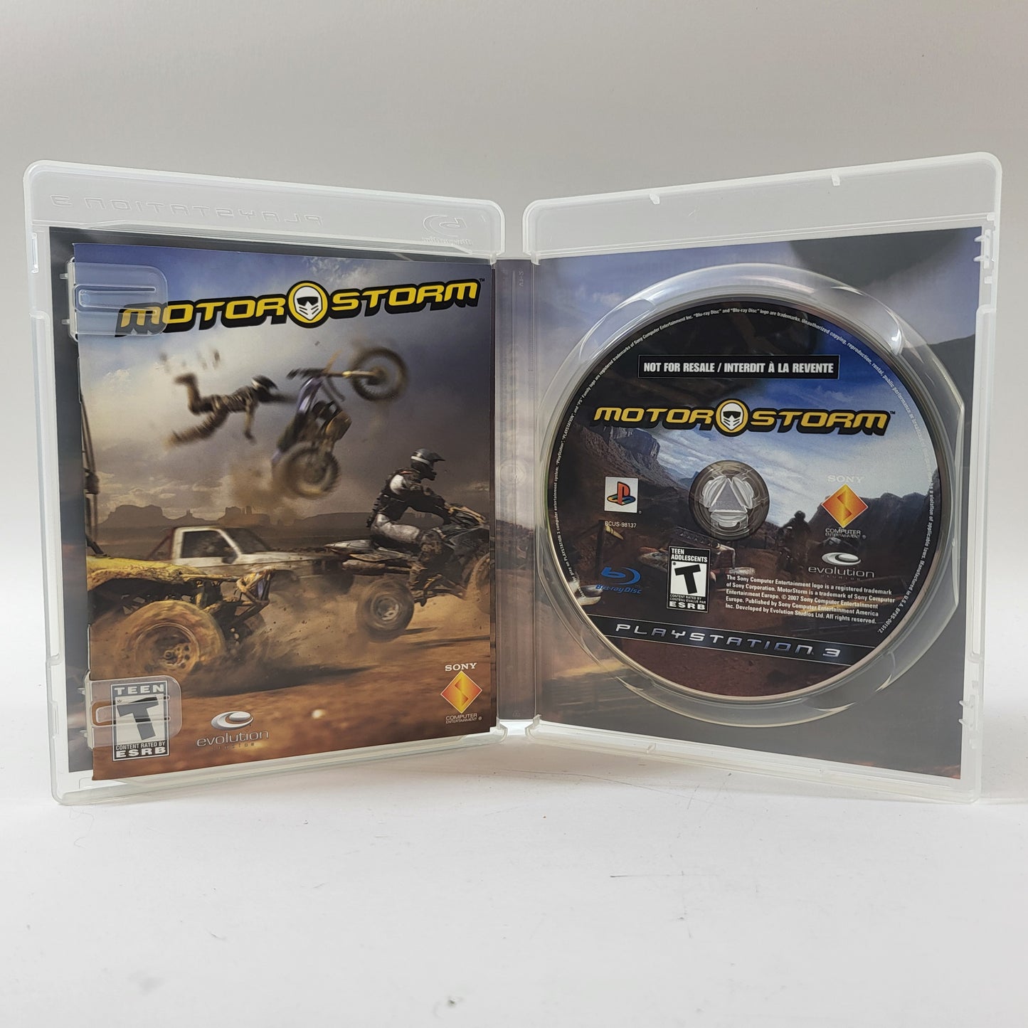 MotorStorm (Sony PlayStation 3 PS3, 2007)