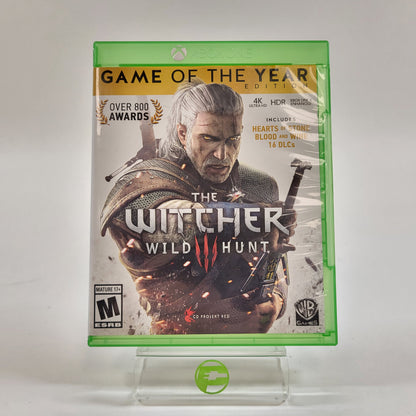 Witcher 3: Wild Hunt [Game of the Year Edition] (Microsoft Xbox One, 2016)