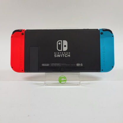 Nintendo Switch v2 Console Gaming System HAC-001(-01)  Red/Blue