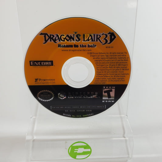 Dragon's Lair 3D (Nintendo GameCube, 2002) Disc Only