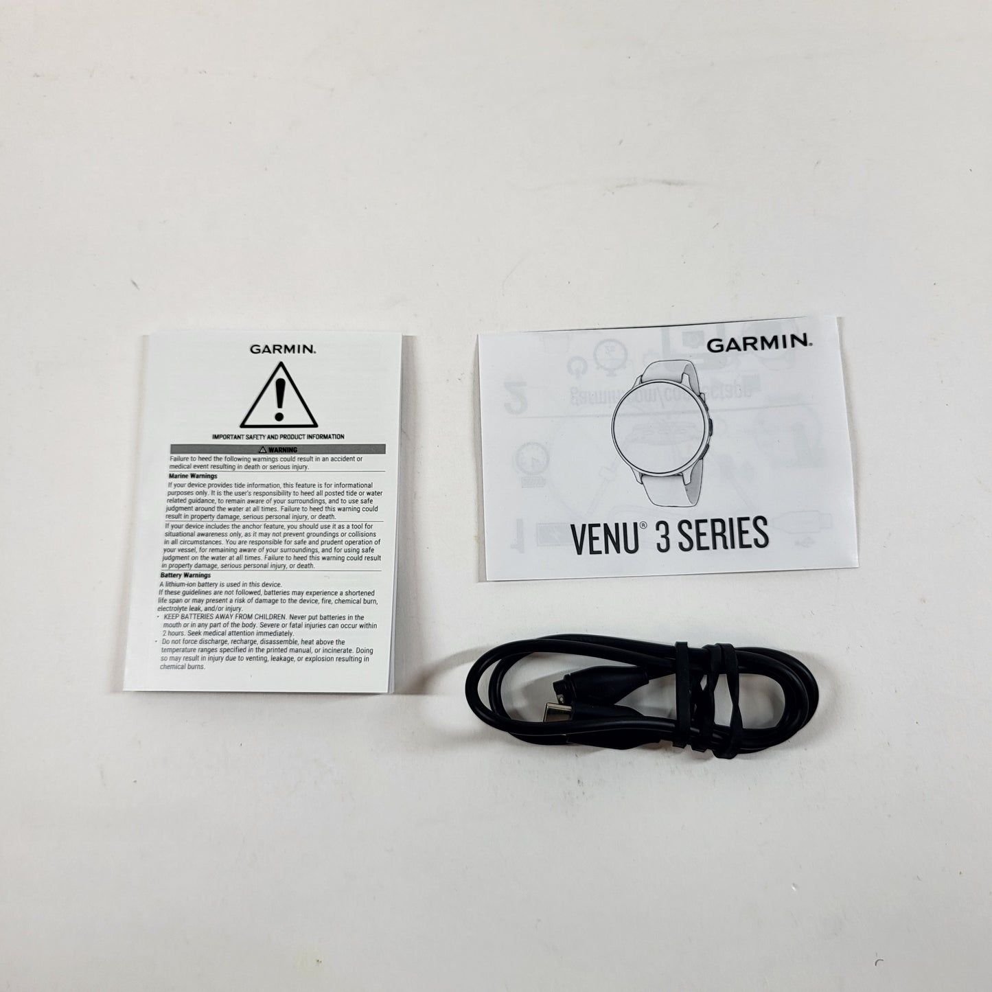 New Garmin Venu 3 45mm Health & Fitness GPS Smartwatch A04543