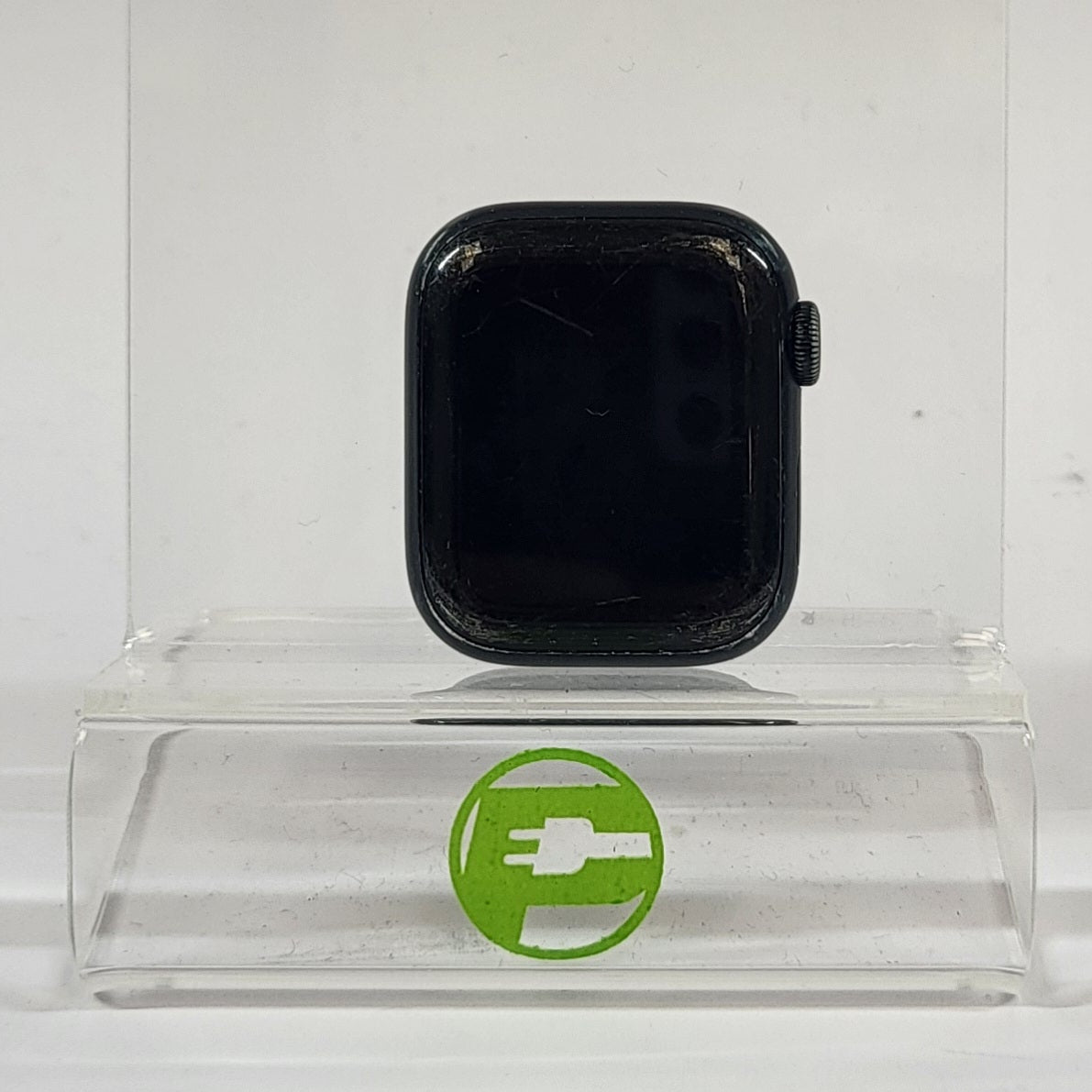 GPS Only Apple Watch Series 7 41MM Black Aluminum A2473 Face Only