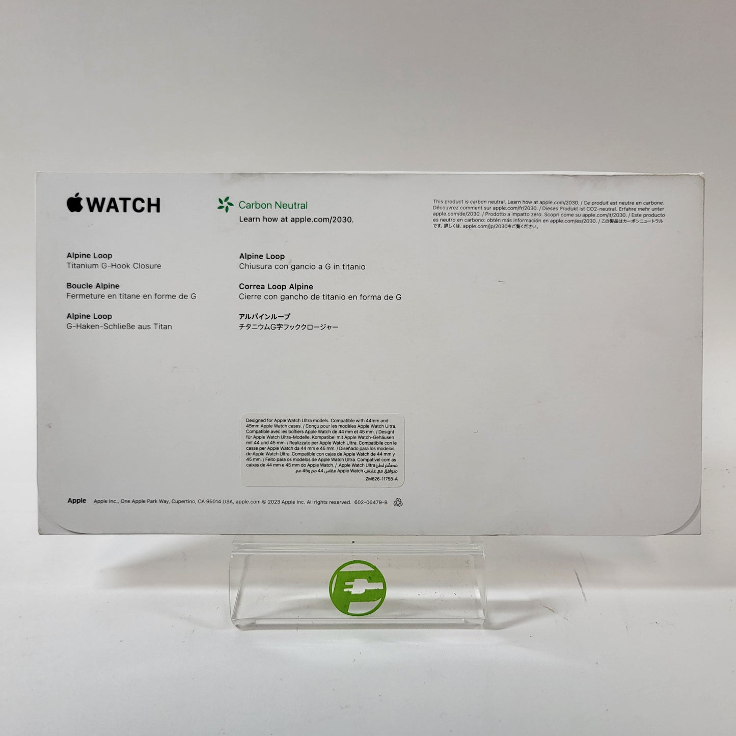 New Apple Watch Indigo Alpine Loop 49MM Size M