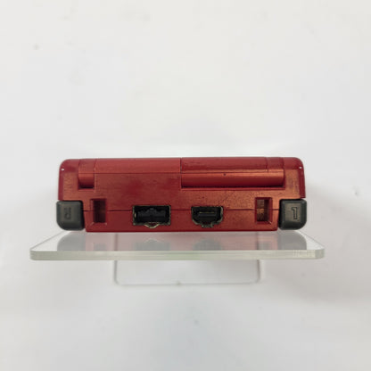 Nintendo Game Boy Advance SP Handheld Game Console AGS-001 Flame Red