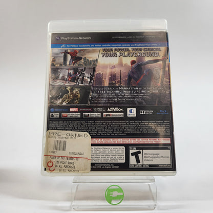 Amazing Spiderman (Sony PlayStation 3 PS3, 2012)