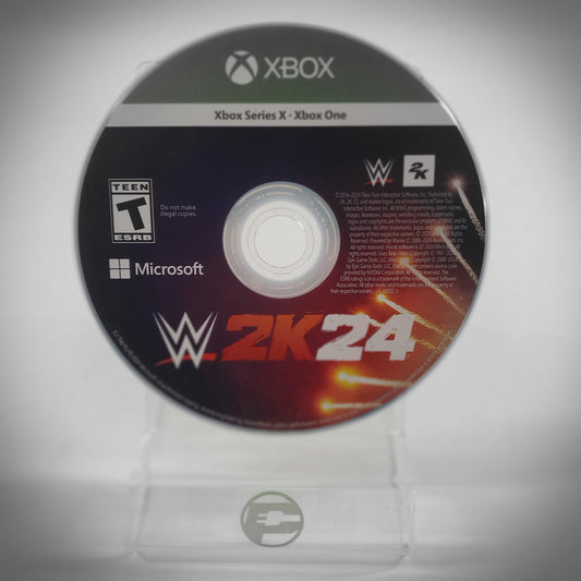 WWE 2K24 (Microsoft Xbox Series X, 2024) Disc Only