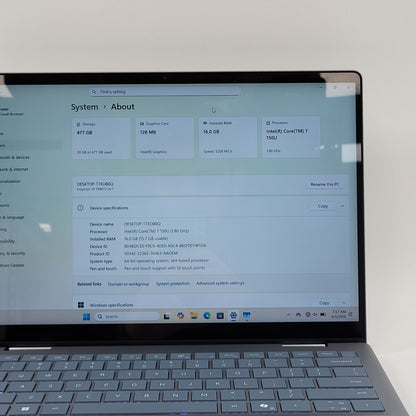 Dell Inspiron 7440 14" Core 7 150U 1.8GHz 16GB RAM 512GB HDD