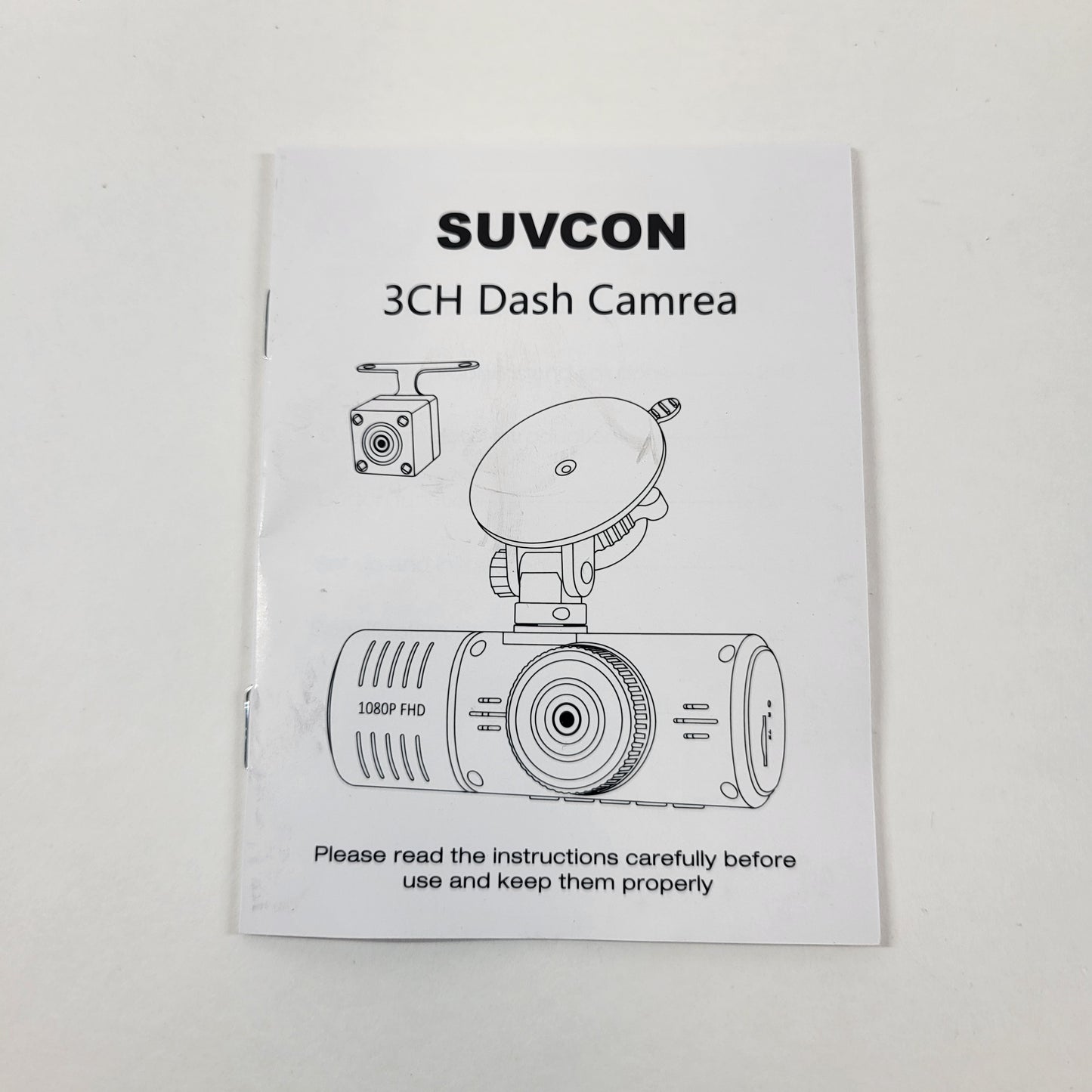 SUVCON Three Channel Dash Cam