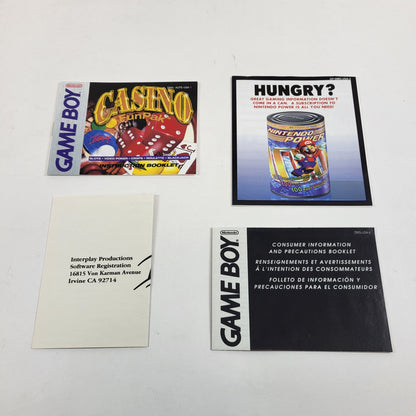 Casino FunPak (Nintendo GameBoy, 1994)