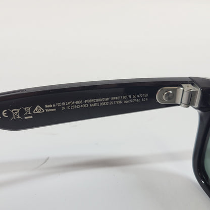Ray-Ban Meta Wayfarer Gen 2 Matte Black Polarized RW4012 601/71 AI Smart Glasses