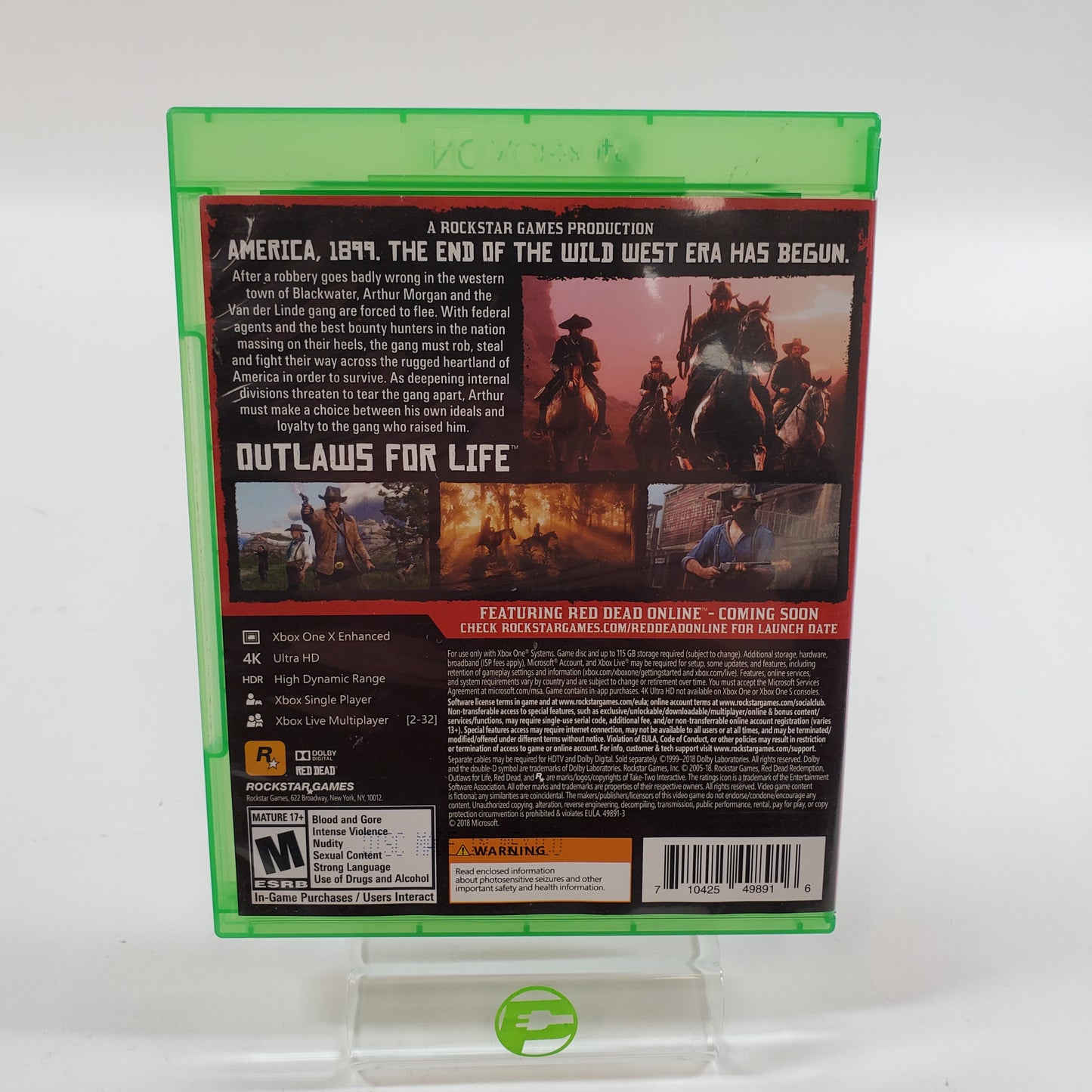 Red Dead Redemption 2 (Microsoft Xbox One, 2018)