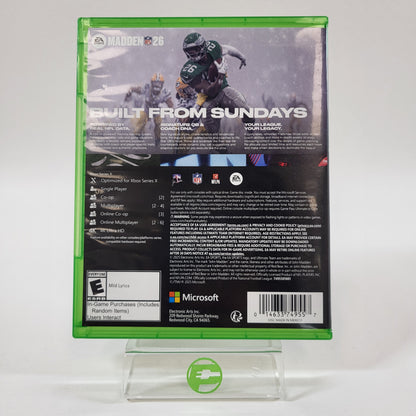 Madden NFL 26 (Microsoft Xbox Series X, 2024)