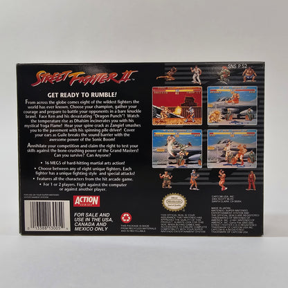Street Fighter II (Super Nintendo SNES, 1992) PSA 9.2 CIB