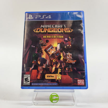 Minecraft Dungeons [Hero Edition] (Sony PlayStation 4 PS4, 2020)
