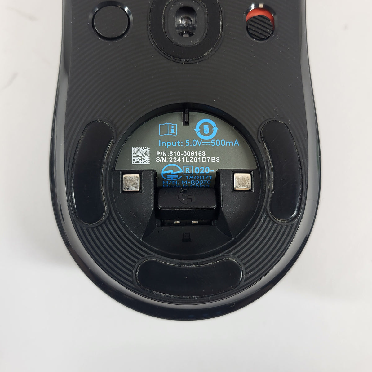 Logitech Pro Wireless LIGHTSPEED 810-006163 Wireless Gaming Mouse Black