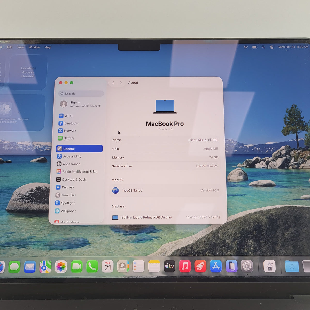 2026 Apple MacBook Pro 14" M5 10C GPU 4.6GHz 24GB RAM 1TB SSD MDE34LL/A