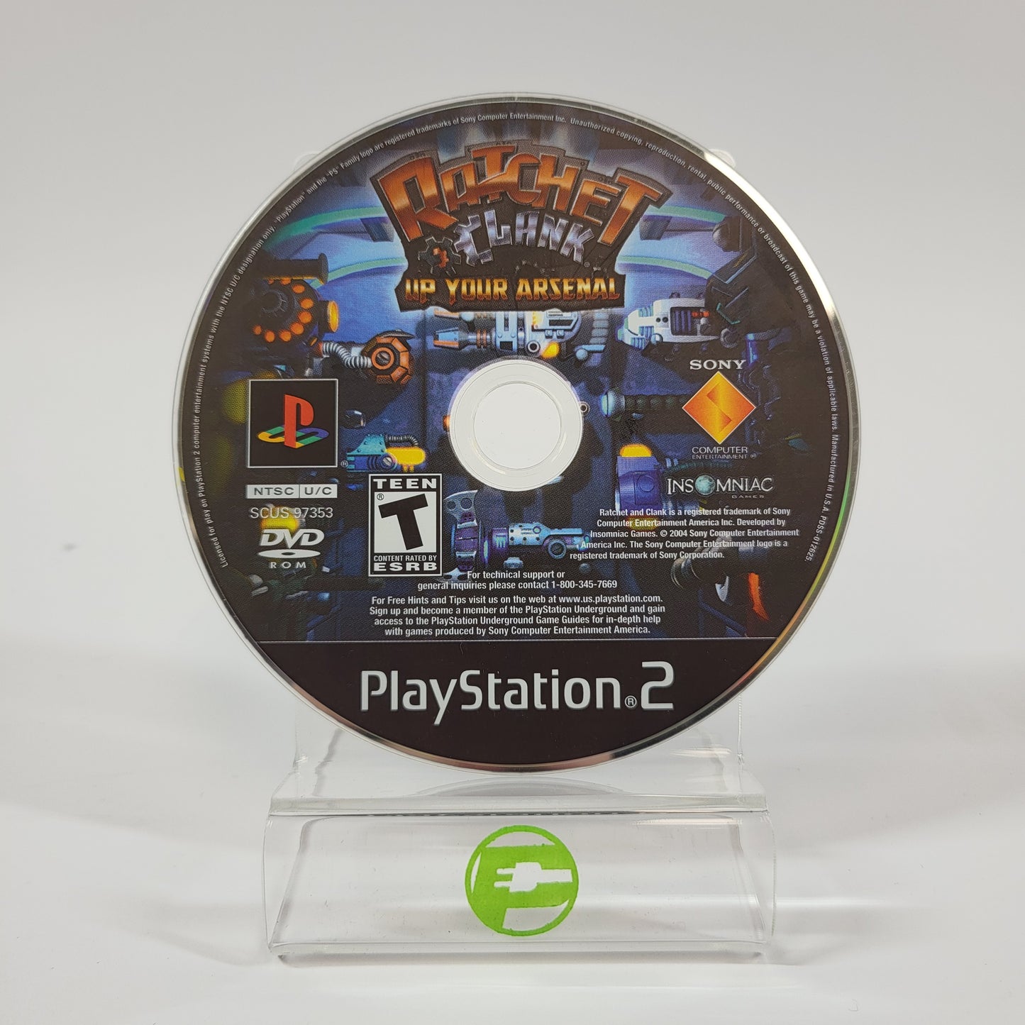 Ratchet & Clank Up Your Arsenal (Sony PlayStation 2 PS2, 2004)