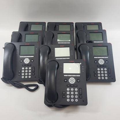 Lot of 10 Avaya 9608 IP Phone 700480585 VOIP Desk Telephone