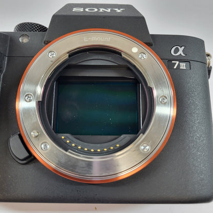 Sony Alpha 7 III 24.2MP Mirrorless Digital Camera 4202 Shutter Count