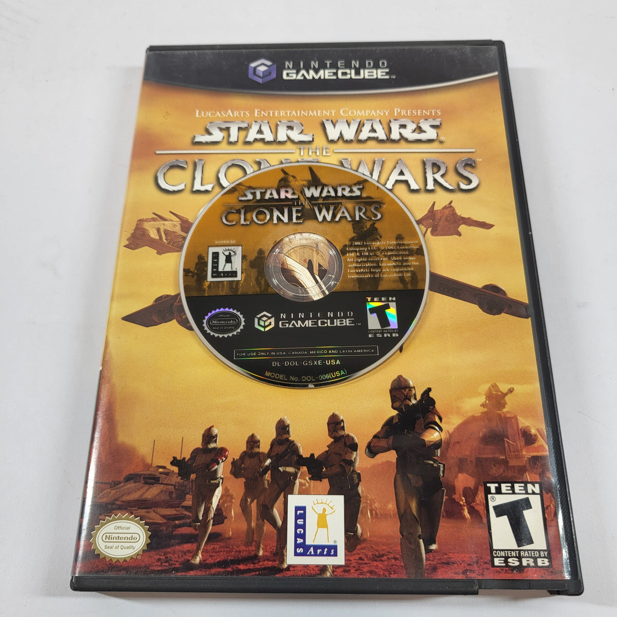 Star Wars Clone Wars (Nintendo GameCube, 2002)