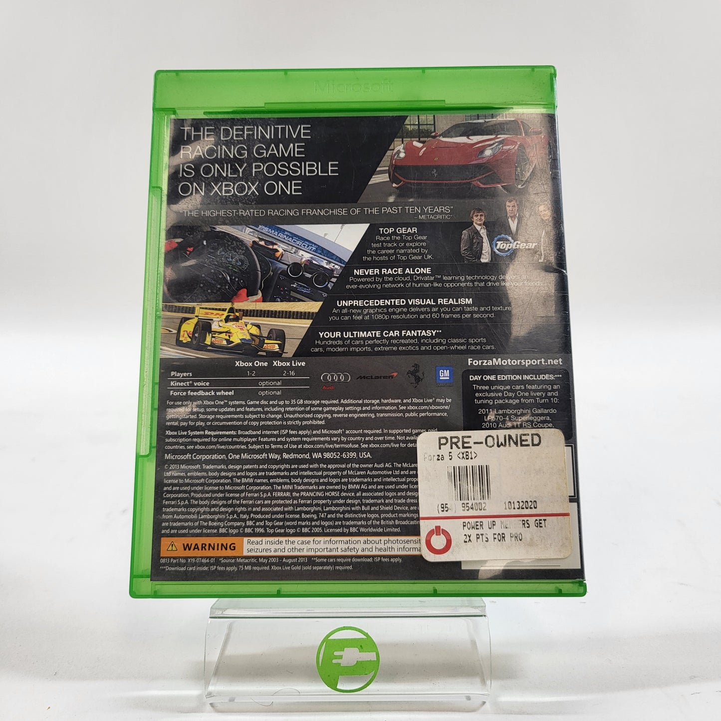 Forza Motorsport 5 [Day One Edition] (Microsoft Xbox One, 2013)