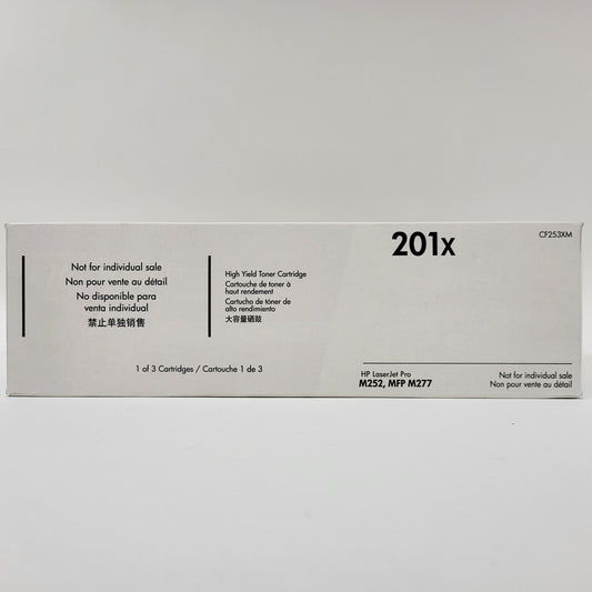 New HP 201X CF253-00906 Yellow Toner Cartridge