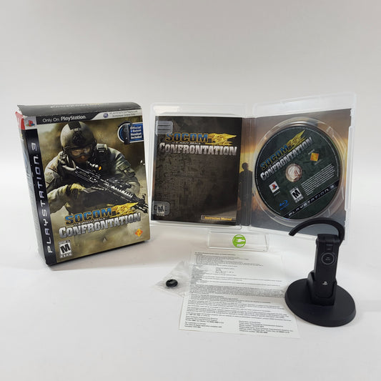SOCOM Confrontation w/ Headset (Sony PlayStation 3 PS3, 2008)