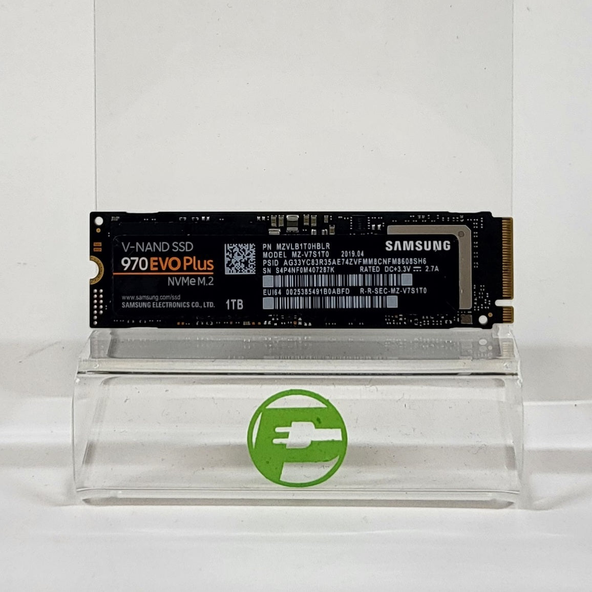Samsung 2280mm 970 EVO Plus 1TB M.2 NVMe Gen 3.0 x 4 SSD MZ-V7S1T0