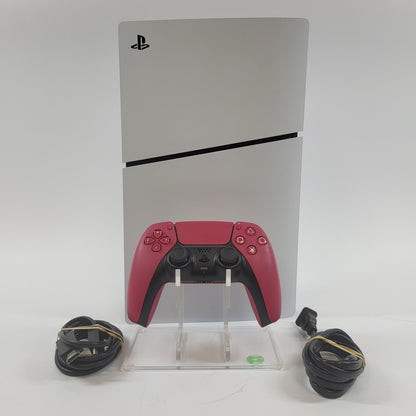Sony PlayStation 5 Slim Digital PS5 825GB White Console Gaming System CFI-2115